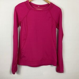 Lululemon Run For Gold Long Sleeve Top Size 4